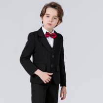 children's suit flower suit piano performance choir host spring autumn British style boy dress