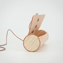 MISKSOLA RETRO HANDMADE COW LEATHER WINDING LEAD PENCIL CASE STATIONERY BAG CONTAINING BOX PEN BAG GIFT IDEA GIFT