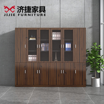 Office furniture wooden file cabinet bookcase combination board information file cabinet bosss background file cabinet
