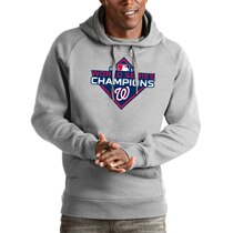 (Champion) MLB Baseball League Nationals Washington Nationals Long Sleeve Sweater Hoodie