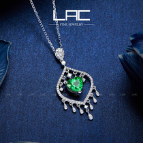 LAC High Jewelry 18K Sands Fry Pendants Customized Colorful Gem Jewelry Pendant (chain not included)