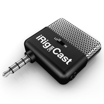 IK Multimedia iRig Mic Cast portable mobile mini microphone set table recording microphone