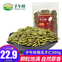 Ziwu Lingnan melon seed kernel original 500g fresh shelled pumpkin seeds fried goods bagged food nuts Snack snacks