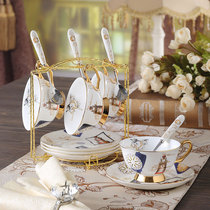 Medau European-style small luxury Phnom Penh coffee cup Home Bone Porcelain Cup Dish Suit British Afternoon Tea Tea Tea Tea Cup