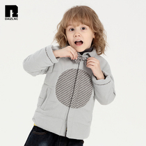 (Websters) Dai Zi childrens down liner boys and girls baby round neck color autumn down warm shirt