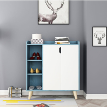 Nordic shoe cabinet home door simple modern hall cabinet Cabinet shoe rack simple door shoe cabinet economical