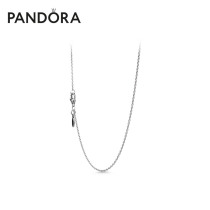  Pandora Pandora 925 silver necklace 590412 with beaded fine pendant clavicle chain girls gift