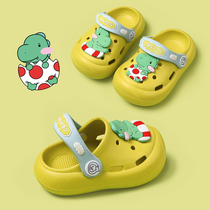 Japanese GP Summer Men And Women Baby Indoor home Soft bottom anti-slip Baotou Cool Tug Cave Shoes