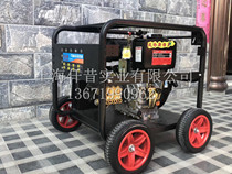 Diesel high-power high-pressure cleaning machine Road street floor moss cleaning machine