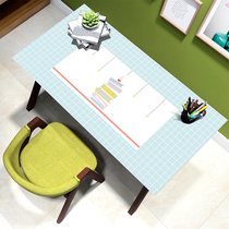 Tablecloth desk ins waterproof and oil-proof disposable students study table mat girl office computer desk mat anti-hot