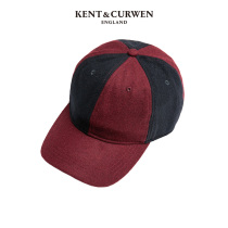 KENTCURWEN Men's Two Color Splicing Casual Machine Woven Baseball Cap K40ARE1011