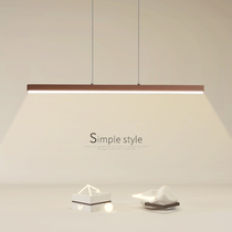 Restaurant Light Creative Luminaire Office Chandelier Nordic Bar Desk Pole Minimalist Industrial Wind Modern Minimalist led strip lamp