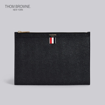 (custom-made bronzing service) THOM BROWNE 2022 spring summer pebble zipped zipped zipped tablet computer bag