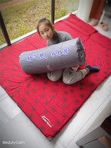 French FLYROSE high quality automatic inflatable moisture proof cushion 5CM thick double inflatable cushion inflatable bed