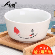 Kung Fu small tea cup ceramic tea bowl home single Tea Cup Master Cup blue and white porcelain horse tea special Cup