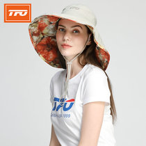 United States TFO outdoor large eave sun hat womens summer sunscreen breathable neutral outdoor quick-drying fashion sun hat