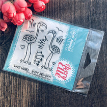 Avery Elle Flamingos Import Clear Seal