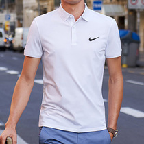 Nike Nike POLO Shirt Mens 2022 Summer New Turnover Blouse Sport Short Sleeve T-shirt CW6851