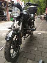 Suitable for Hajiang HJ250C Taiko motorcycle retrofitting retrofitting front bumper anti-fall rubber stunt front guard bar