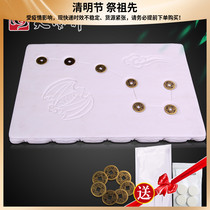 Han Baiyu Jixiang has the Forseven Star Coffin Bed Tomb with Bone Ash Case Stone Carved Coffin Bed Funeral and Funeral Supplies