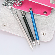 Range Rover outdoor portable titanium toothpick warehouse titanium alloy integrated spring waterproof and dustproof metal toothpick tube fruit health