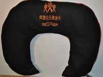 Hot compress bag Chinese herbal medicine mineral salt package salt salt bag mineral salt bag U-shaped cervical bag Black One