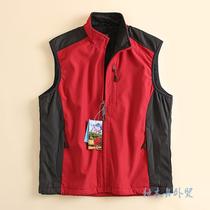 Canoe Korean single mens outdoor quick-drying breathable vest Brushed waterproof vest men