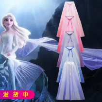Girl Baby Frozen 2Elsa Aisha Anna Princess cosplay foreign style cloak cloak cloak