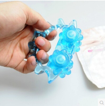 Lunar Rover roller massager back hedgehog four wheel body cervical spine waist leg manual massage Meridian brush