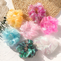 Mermaid Ji large intestine Hairband Ins Korean retro French head rope simple Net red Yu Shuxin with hair rope