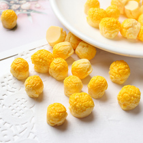 Solid simulation popcorn Diy creative cream glue crystal drop glue mobile phone shell handmade pencil case accessories material