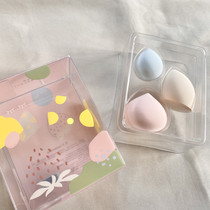 Spot Judydoll Orange Spring Tour Picnic Beauty Egg Set Dry and Wet Dual Use Q Bomb Do Not Eat Powder 3 Pack