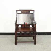 Mahogany classical furniture Laos big red sour branch throne Chinese style solid big throne antique Taishi chair Ming style armchair