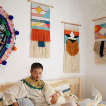 Indian wove Wall Hanging Indian home handwoven American Wall Wall Tapestry