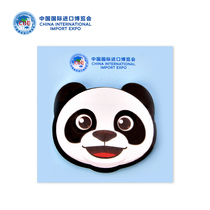 China International Import Expo Jinbao cartoon sticky note paper Girl student with large tearable sticky note small book