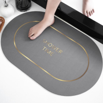 ykmore silicon algae mud suction pad bathroom ground mat anti-slip toilet footbed bathroom toilet carpet soft rubber mat