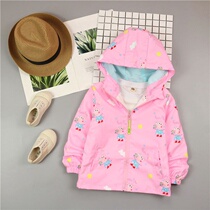 Childrens assault clothes spring spring and autumn clothes for boys and girls thin coat piggy Page windbreaker 2-3-4-5-6-7-8 years old