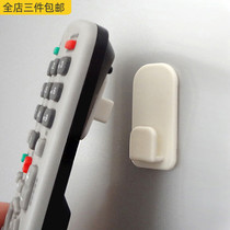 Air-conditioning smart toilet remote control rack adhesive holder adhesive hook upper wall wall hanging non-perforated fixing frame hook