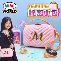 mimiworld My Secret Bag Toys shoulder bag Little Girl Toys Children Playhouse Cute Bags