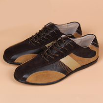 Kapok Tai Chi Shoes Suede Mens and Womens Spring and Autumn Really Soft Leather Tai Chi Martial Arts Practice Performance Shoes