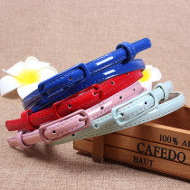Korean fashion thin belt ladies belt Joker ins style decoration with skirt jeans small pin buckle belt