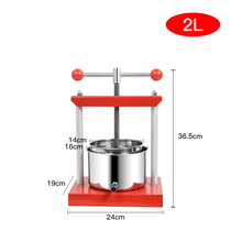 Pressed oil fruit Pickled veget stainless steel-cheese press