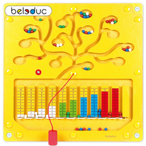 German Beldo Wall Game-Colored Fruit Tree Kindergarten Classroom Wall Toys Math Decoration