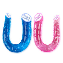 Male female adult toy supplies extra-long double head emulation masculine love couples Les gay lesbian lesbians