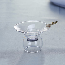 Tea leak glass tea filter creative set of road Cup one cute accessories stainless steel filter cup tea set filter