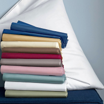 60 pure cotton gon satin sheets quilt cover pillowcase pure color single piece single double spring autumn season vegetarian color 1 8 m 2 0m