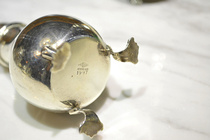 Incense bar-Seasoning bottles A pair of salt bottles Pepper bottles (Western Antique Vintage)Western Sterling silver