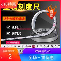 Custom equipment Machine tool table saw Precision metal white scale paste ruler 1m2m 3m5m 10m tape measure