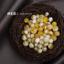 Streamer home natural white beeswax round beads without any optimization can replace the professional testing agency certificate