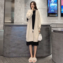 Pregnant spring dress long fashion suit Out of spring net red spring and autumn loose two-piece set tide mom
